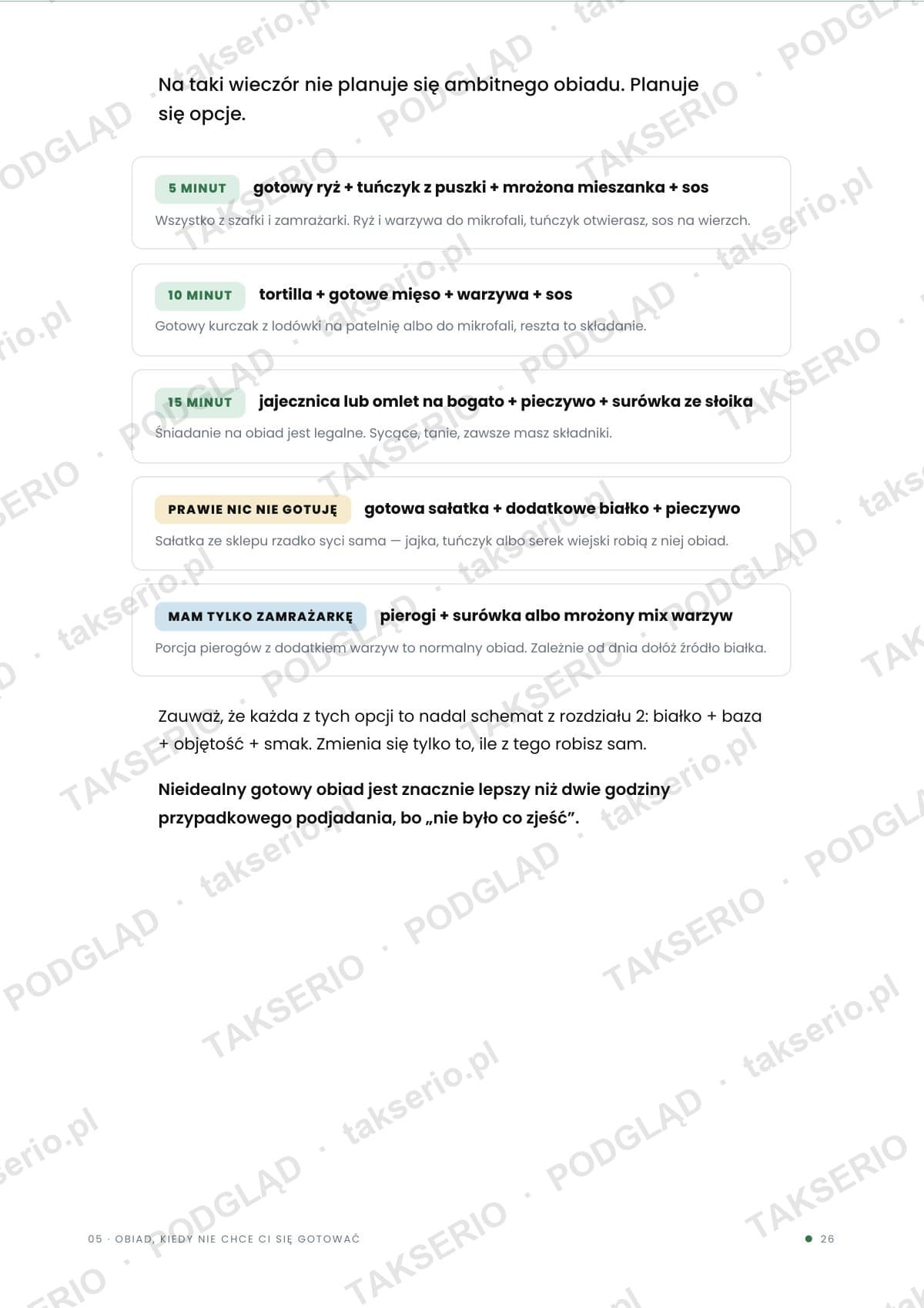 E-book 02 · Obiady w 5-15 minut